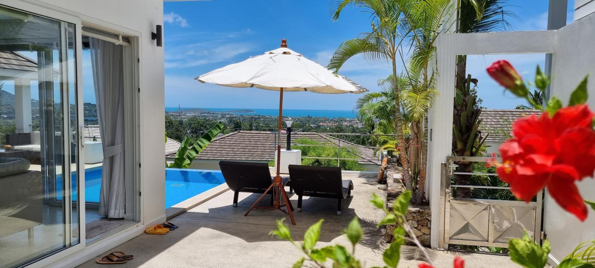 Villa Paradise, Pool And Sea View Chaweng Extérieur photo
