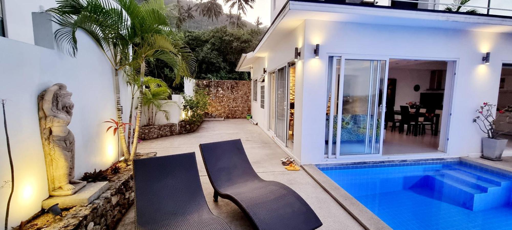 Villa Paradise, Pool And Sea View Chaweng Extérieur photo
